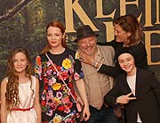 Momo Beier, Karoli9ne Herfurth, Axel Prahl, Suzanne von Borsody, Luis Vorbach bei der Deutschlandpremiere von DIE KLEINE HEXE (©Foto:Martin Schmitz)
